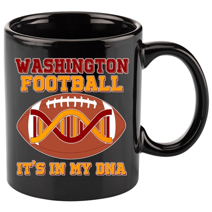 Washington Football It's In My DNA 11oz C Handle Ceramic Mug