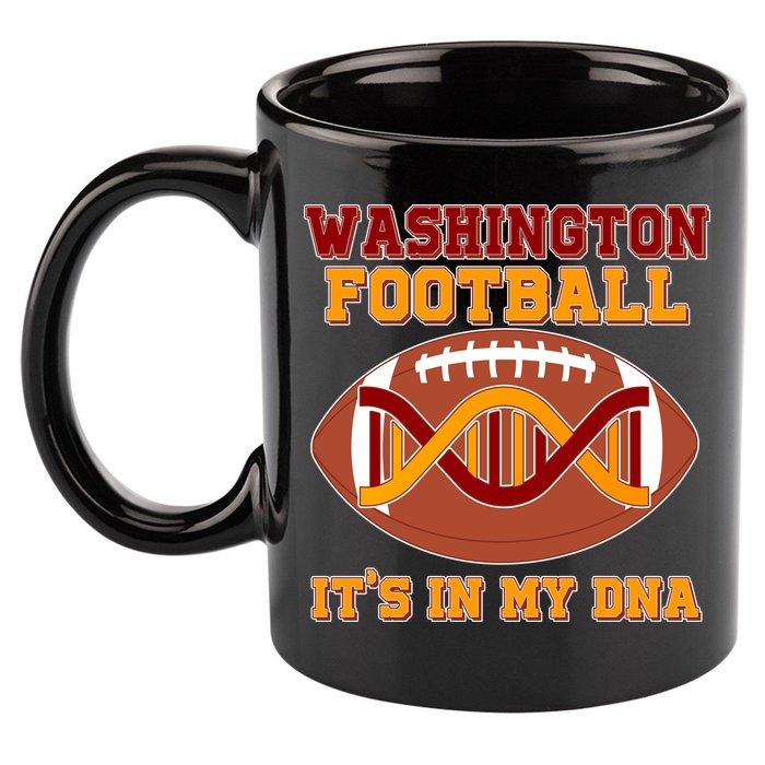 Washington Football It's In My DNA 11oz C Handle Ceramic Mug