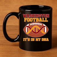 Washington Football It's In My DNA 11oz C Handle Ceramic Mug