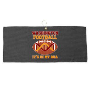 Washington Football It's In My DNA Large Microfiber Waffle Golf Towel