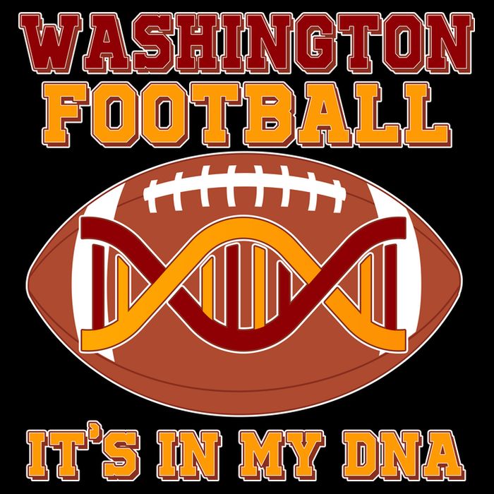 Washington Football It's In My DNA Tie-Dye T-Shirt