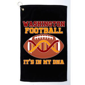 Washington Football It's In My DNA Platinum Collection Golf Towel