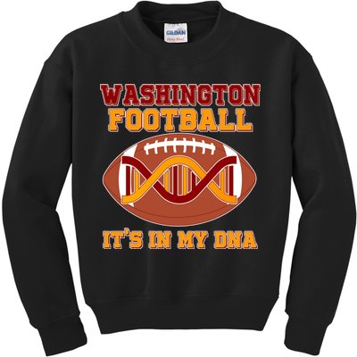Washington Football It's In My DNA Kids Sweatshirt