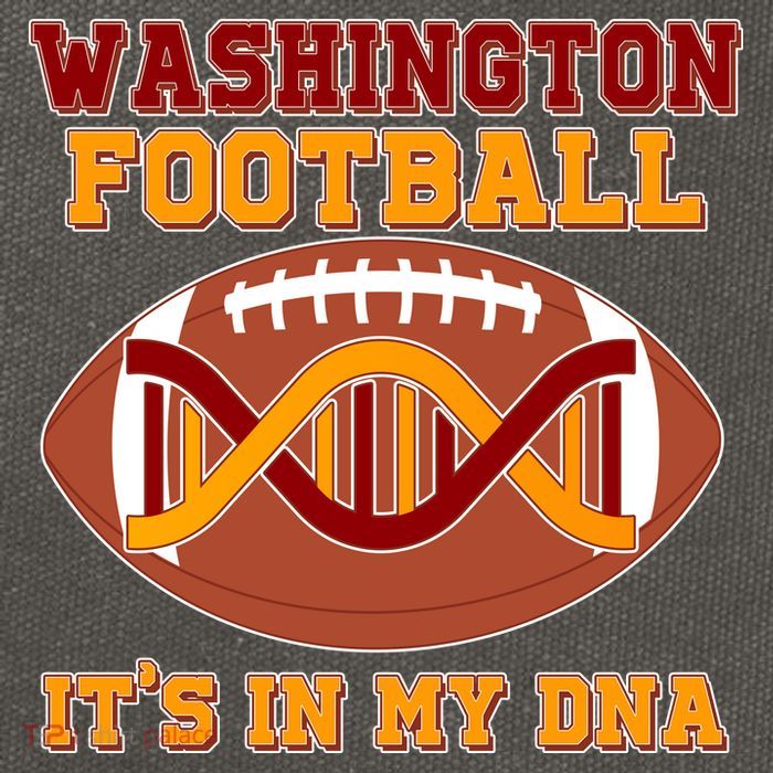 Washington Football It's In My DNA Cotton Canvas Backpack