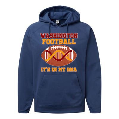 Washington Football It's In My DNA Performance Fleece Hoodie