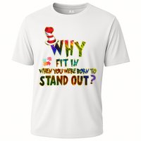 Why Fit In When You Were Born To Stand Out Autism Awareness Performance Shirt