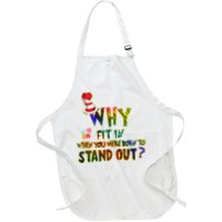 Why Fit In When You Were Born To Stand Out Autism Awareness Apron