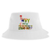 Why Fit In When You Were Born To Stand Out Autism Awareness Sustainable Bucket Hat