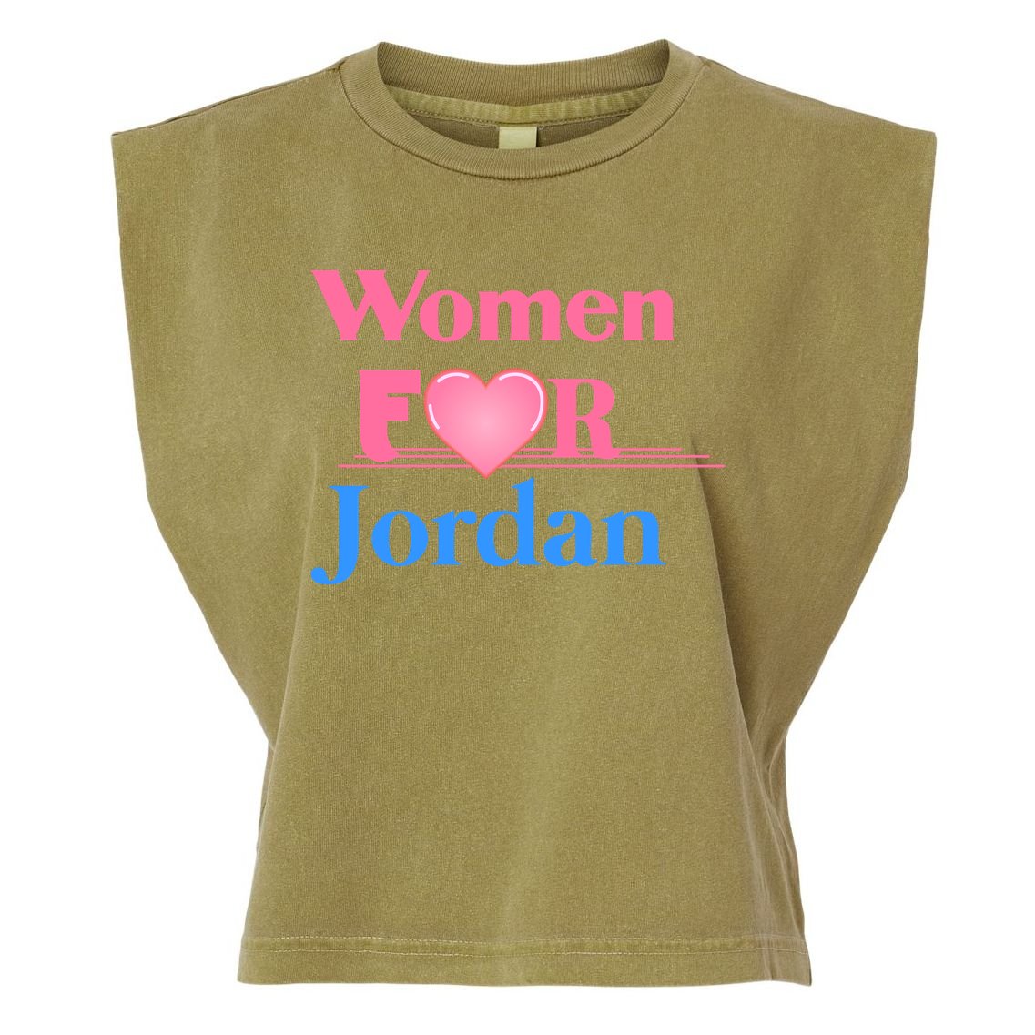 Women For Jim Jordan Garment-Dyed Women's Muscle Tee