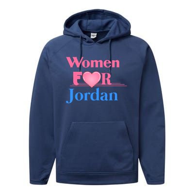 Women For Jim Jordan Performance Fleece Hoodie