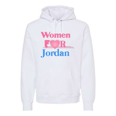 Women For Jim Jordan Premium Hoodie