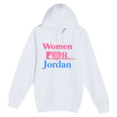 Women For Jim Jordan Premium Pullover Hoodie