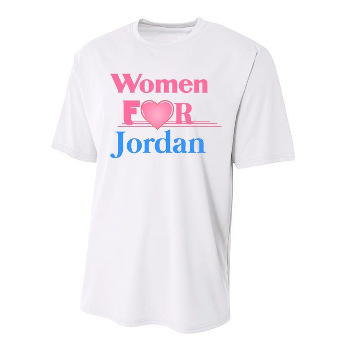 Women For Jim Jordan Performance Sprint T-Shirt