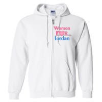 Women For Jim Jordan Full Zip Hoodie