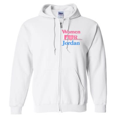 Women For Jim Jordan Full Zip Hoodie