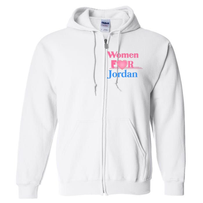 Women For Jim Jordan Full Zip Hoodie