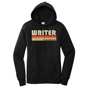 WRITER Funny Job Title Profession Birthday Worker Idea Women's Pullover Hoodie