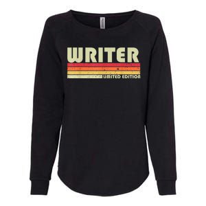 WRITER Funny Job Title Profession Birthday Worker Idea Womens California Wash Sweatshirt