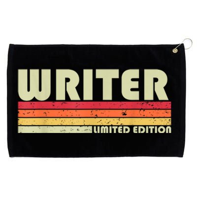 WRITER Funny Job Title Profession Birthday Worker Idea Grommeted Golf Towel