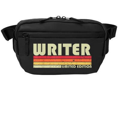 WRITER Funny Job Title Profession Birthday Worker Idea Crossbody Pack