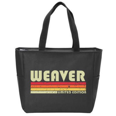 Weaver Funny Job Title Profession Birthday Worker Idea Zip Tote Bag