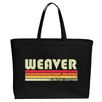 Weaver Funny Job Title Profession Birthday Worker Idea Cotton Canvas Jumbo Tote