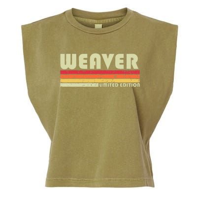 Weaver Funny Job Title Profession Birthday Worker Idea Garment-Dyed Women's Muscle Tee