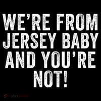 WeRe From Jersey Baby And YouRe Not 16 in Basic Backpack