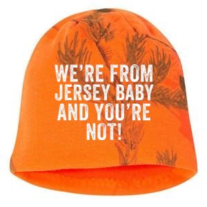 WeRe From Jersey Baby And YouRe Not Kati - Camo Knit Beanie