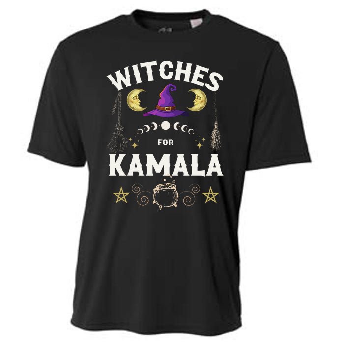 Witches For Kamala Harris Political Election Cooling Performance Crew T-Shirt