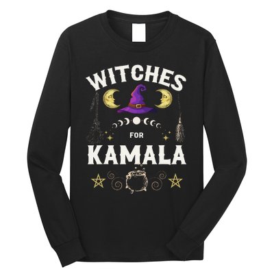 Witches For Kamala Harris Political Election Long Sleeve Shirt