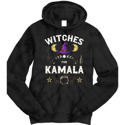 Witches For Kamala Harris Political Election Tie Dye Hoodie