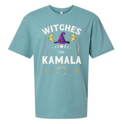 Witches For Kamala Harris Political Election Sueded Cloud Jersey T-Shirt