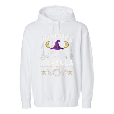 Witches For Kamala Harris Political Election Garment-Dyed Fleece Hoodie