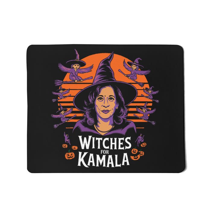 Witches For Kamala Harris Political Election 2024 Mousepad