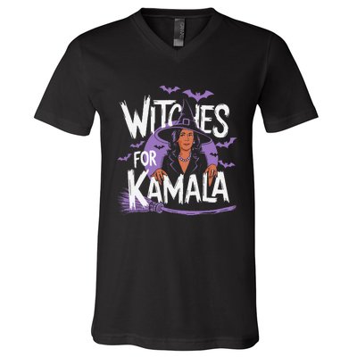 Witches For Kamala Harris Political Election 2024 V-Neck T-Shirt