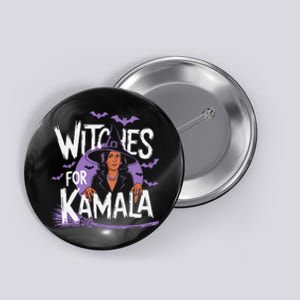 Witches For Kamala Harris Political Election 2024 Button