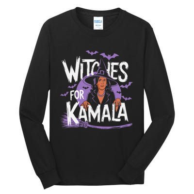 Witches For Kamala Harris Political Election 2024 Tall Long Sleeve T-Shirt