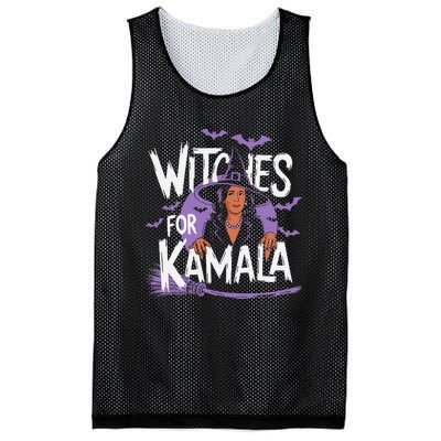 Witches For Kamala Harris Political Election 2024 Mesh Reversible Basketball Jersey Tank