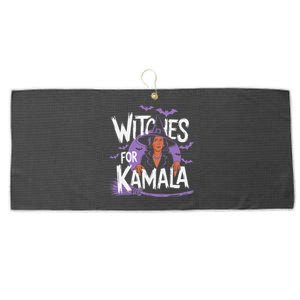 Witches For Kamala Harris Political Election 2024 Large Microfiber Waffle Golf Towel