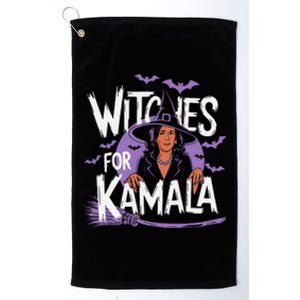 Witches For Kamala Harris Political Election 2024 Platinum Collection Golf Towel