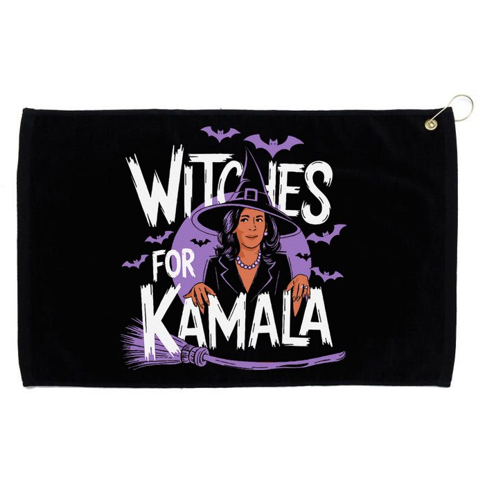 Witches For Kamala Harris Political Election 2024 Grommeted Golf Towel