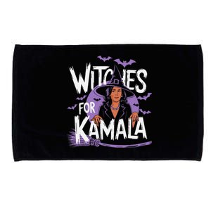 Witches For Kamala Harris Political Election 2024 Microfiber Hand Towel