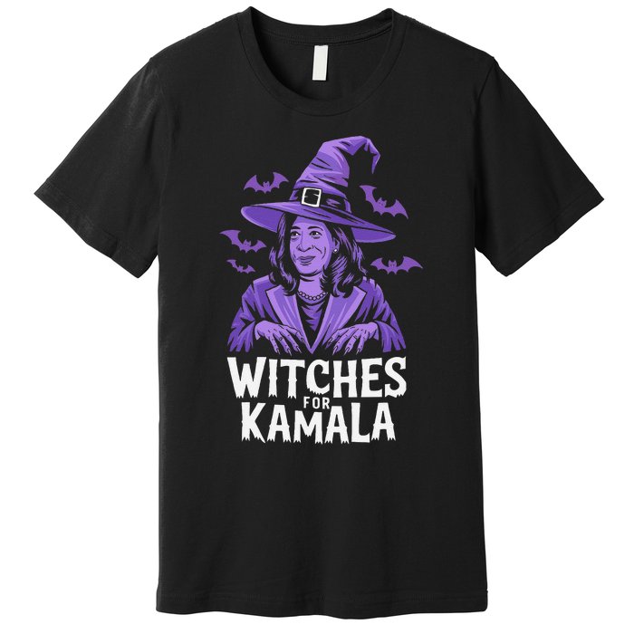 Witches For Kamala Harris Political Election 2024 Premium T-Shirt