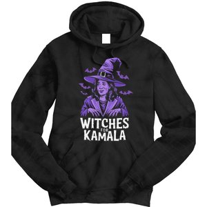 Witches For Kamala Harris Political Election 2024 Tie Dye Hoodie