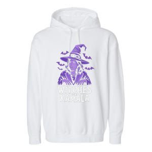 Witches For Kamala Harris Political Election 2024 Garment-Dyed Fleece Hoodie