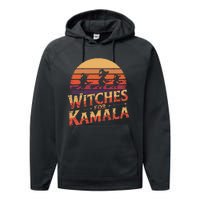 Witches For Kamala Harris Political Election 2024 Performance Fleece Hoodie