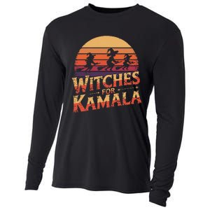 Witches For Kamala Harris Political Election 2024 Cooling Performance Long Sleeve Crew