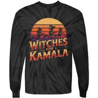 Witches For Kamala Harris Political Election 2024 Tie-Dye Long Sleeve Shirt