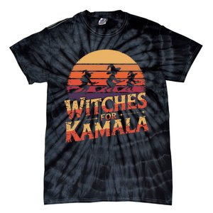 Witches For Kamala Harris Political Election 2024 Tie-Dye T-Shirt